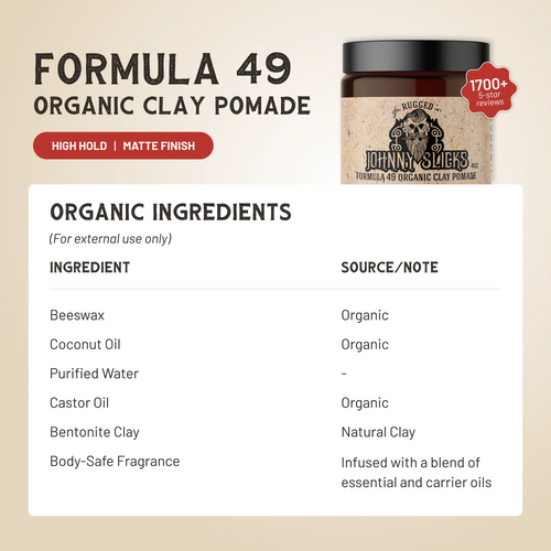 Formula 49 Organic Clay Pomade