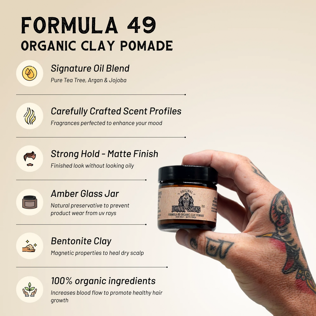 Formula 49 Organic Clay Pomade